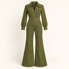Olivengr�n jumpsuit