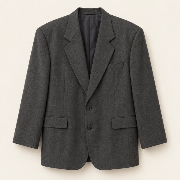 Oversized koksgr� blazer