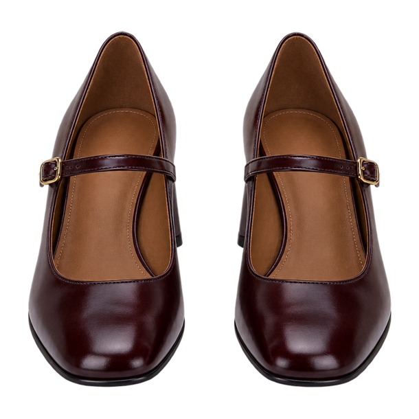 Oxblood Mary Janes