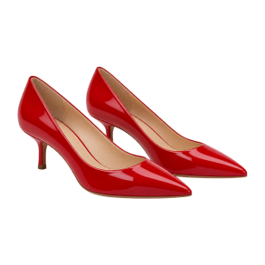 Kirseb�rr�de kitten heels