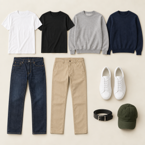 Casual Essentials Capsule � Maskulin