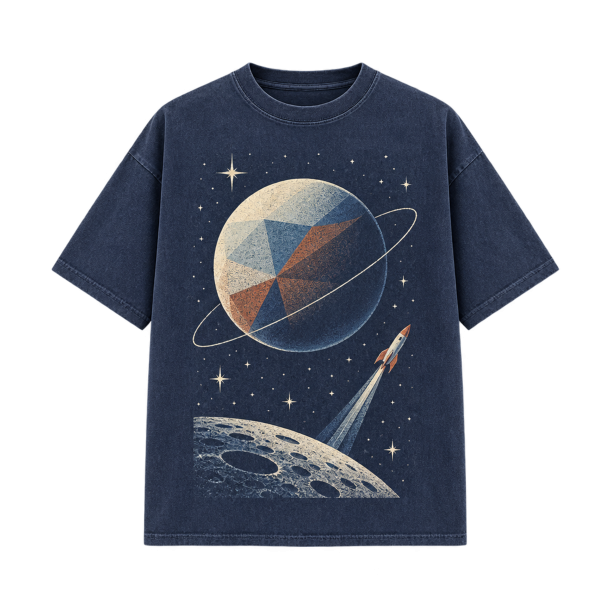 Retro sci-fi T-shirt