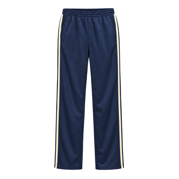 Marinebl� retro trackpants