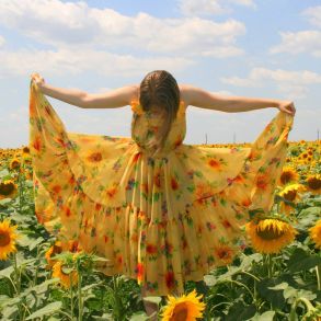 Sunflower dress (One size)