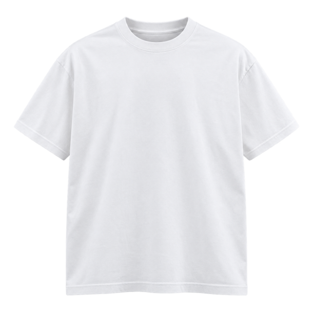 Hvid heavyweight essentials-T-shirt