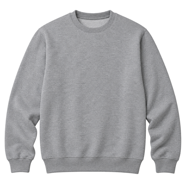 Gr� meleret essentials-sweatshirt