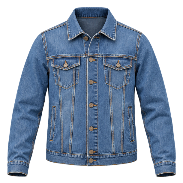 Klassisk mellembl� denimjakke