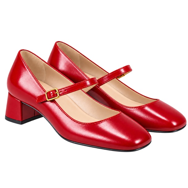Kirseb�rr�de statement Mary Jane-sko